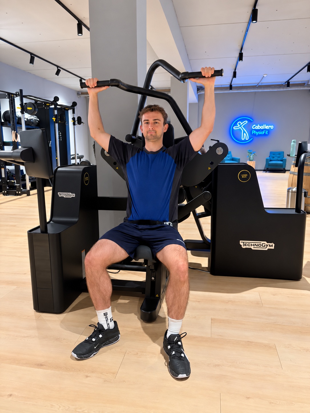 Luca im Medical Fitness Studio
